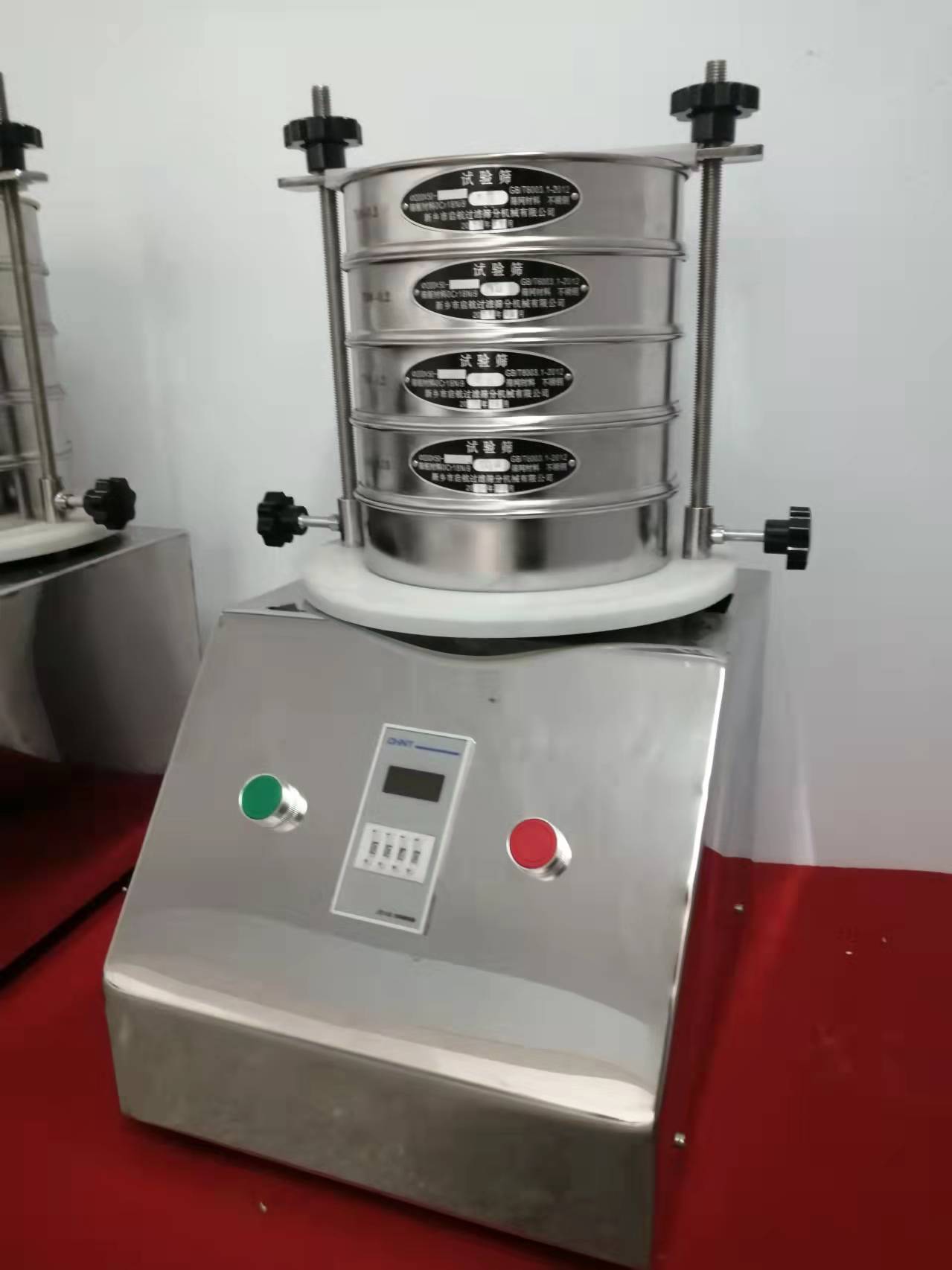 湖北檢驗篩機已發貨，王經理清注意查收！